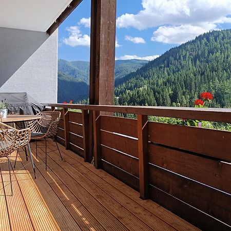 Bergkristall Ruhe Und Aussicht Auf 1100M 장크트 로렌첸 오프 무라우 외부 사진